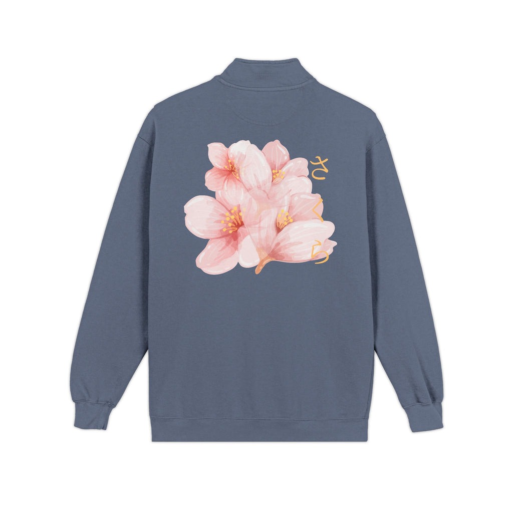 Cherry Blossom "Sakura" Quarter-Zip